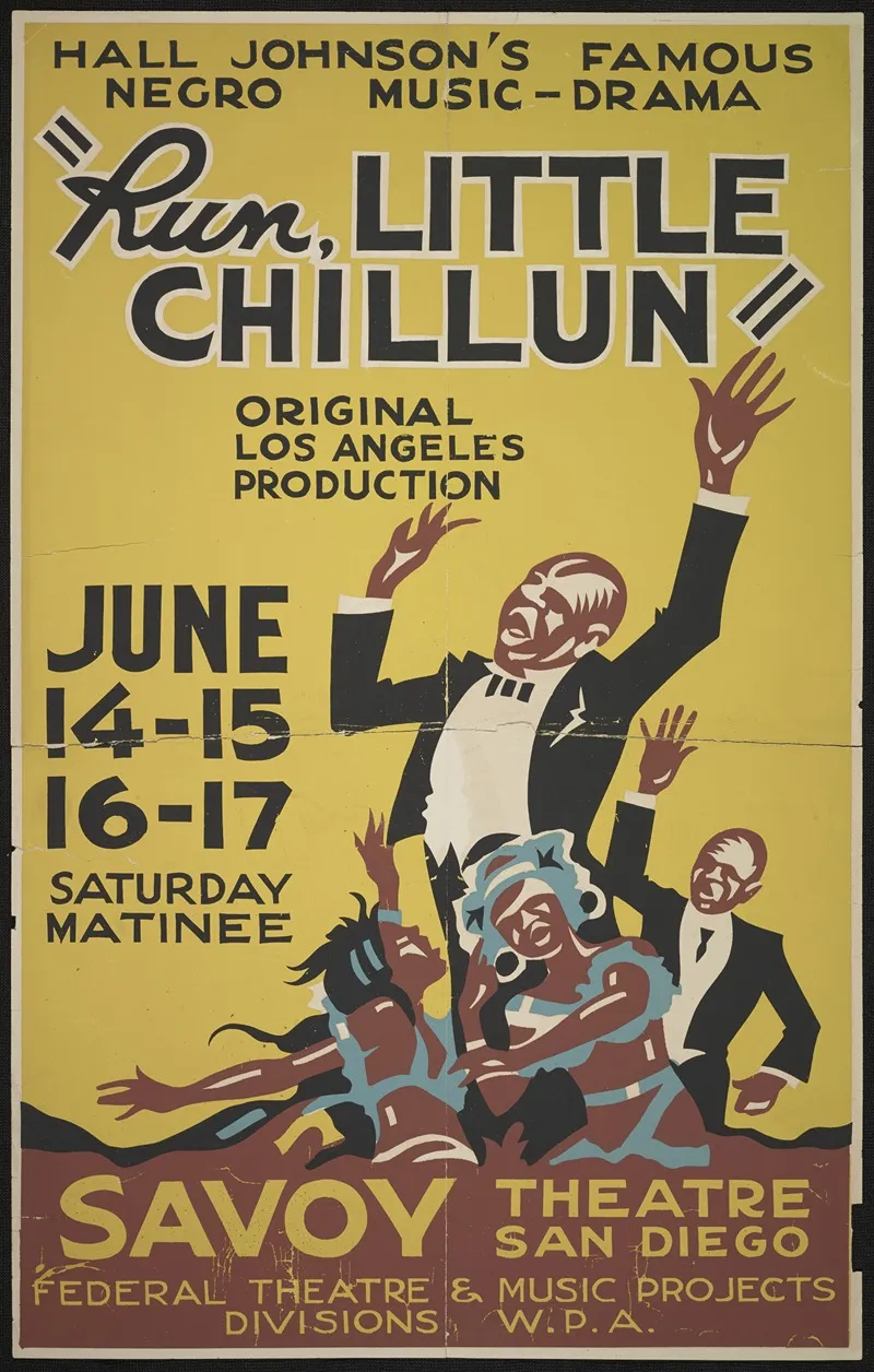 Run Little Chillun Wall Art by Anonymous - High-Resolution Digital Print