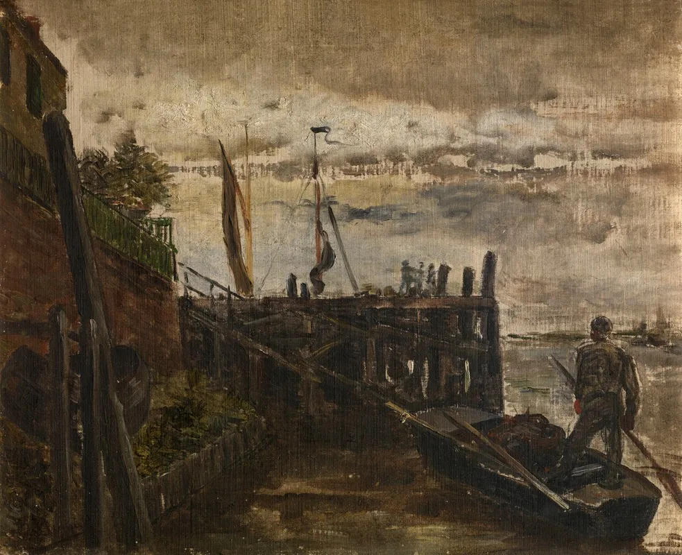 Rupelmonde Wall Art by Constantin Meunier - High-Resolution Digital Print