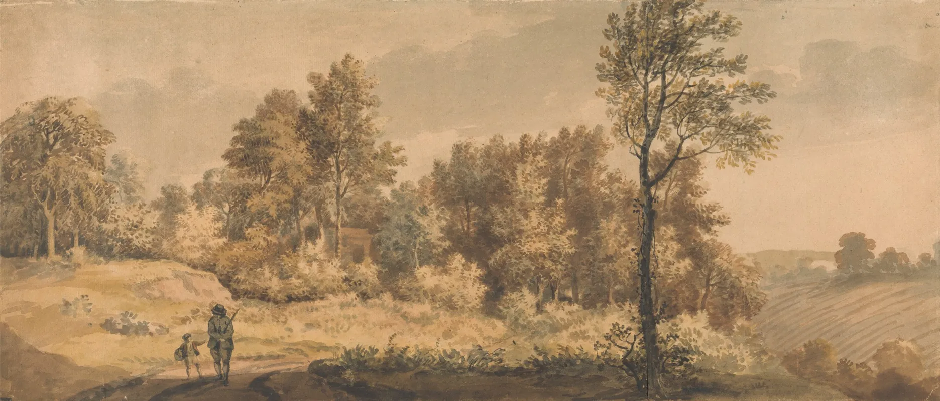 Rural Landscape 5 Wall Art by William Taverner - High-Resolution Digital Print