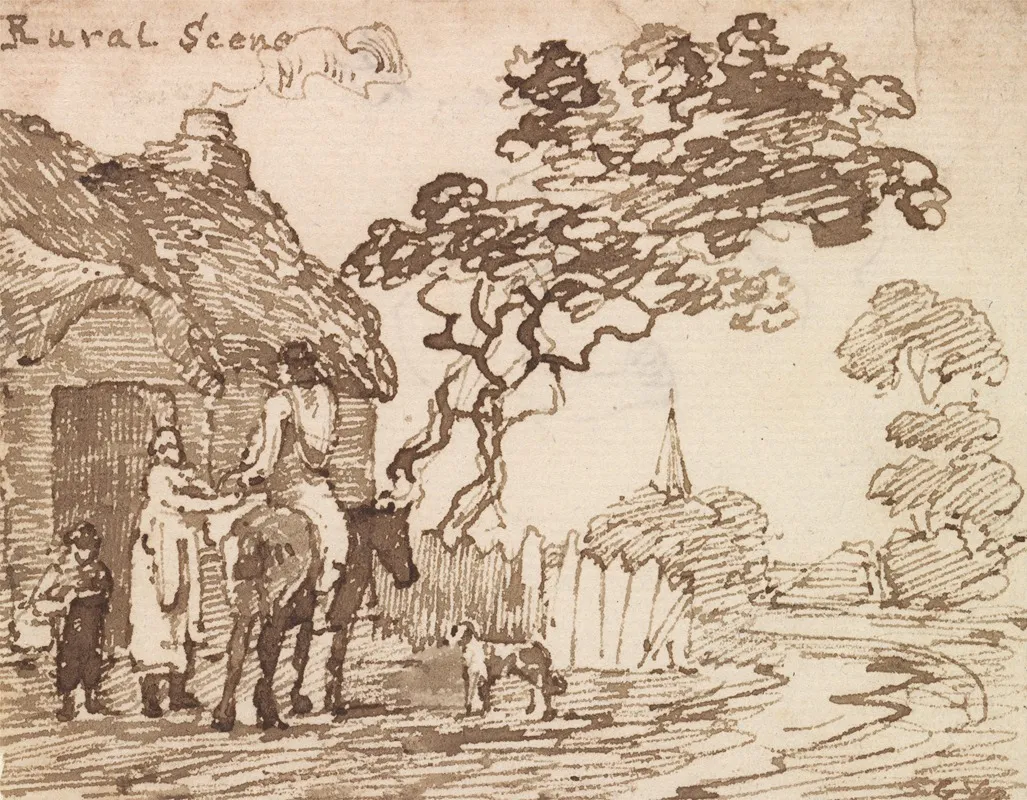 Rural Scene 4 Wall Art by George Walker - High-Resolution Digital Print