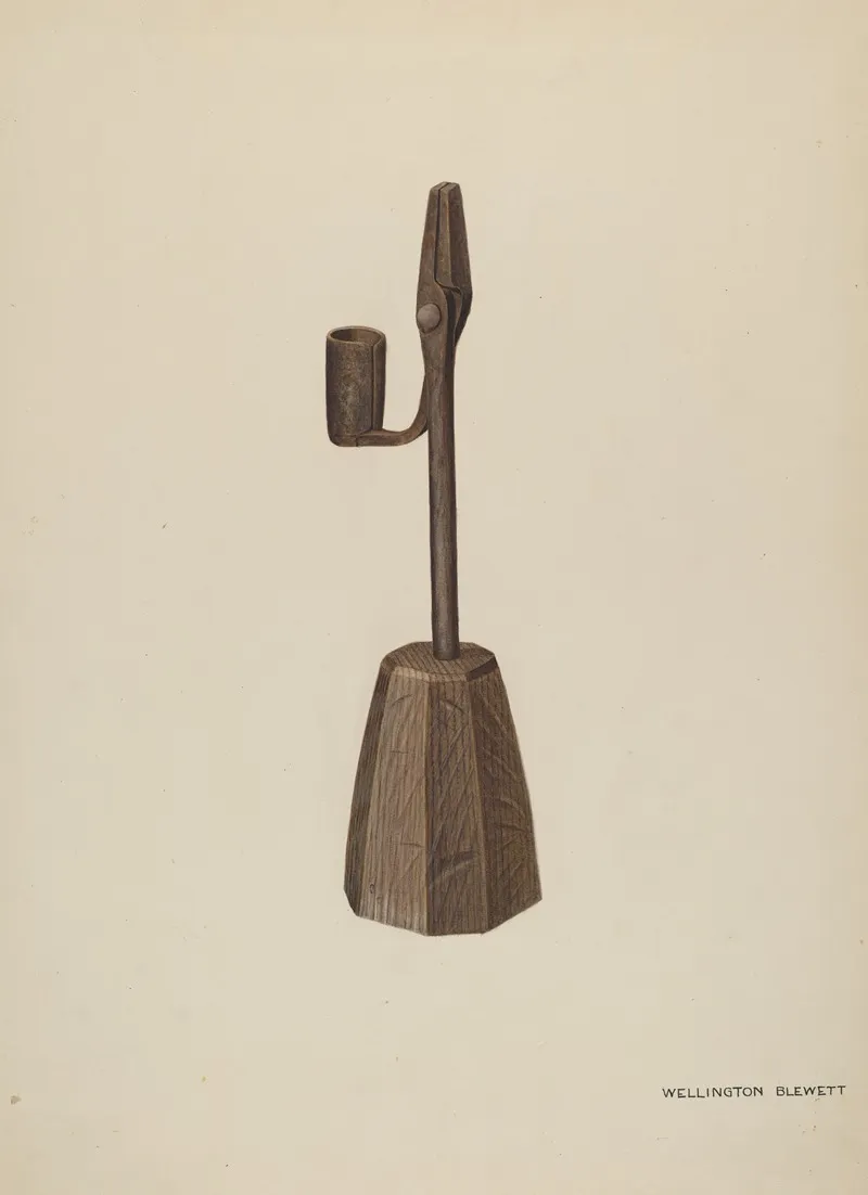 Rush Holder With Candle Socket 2