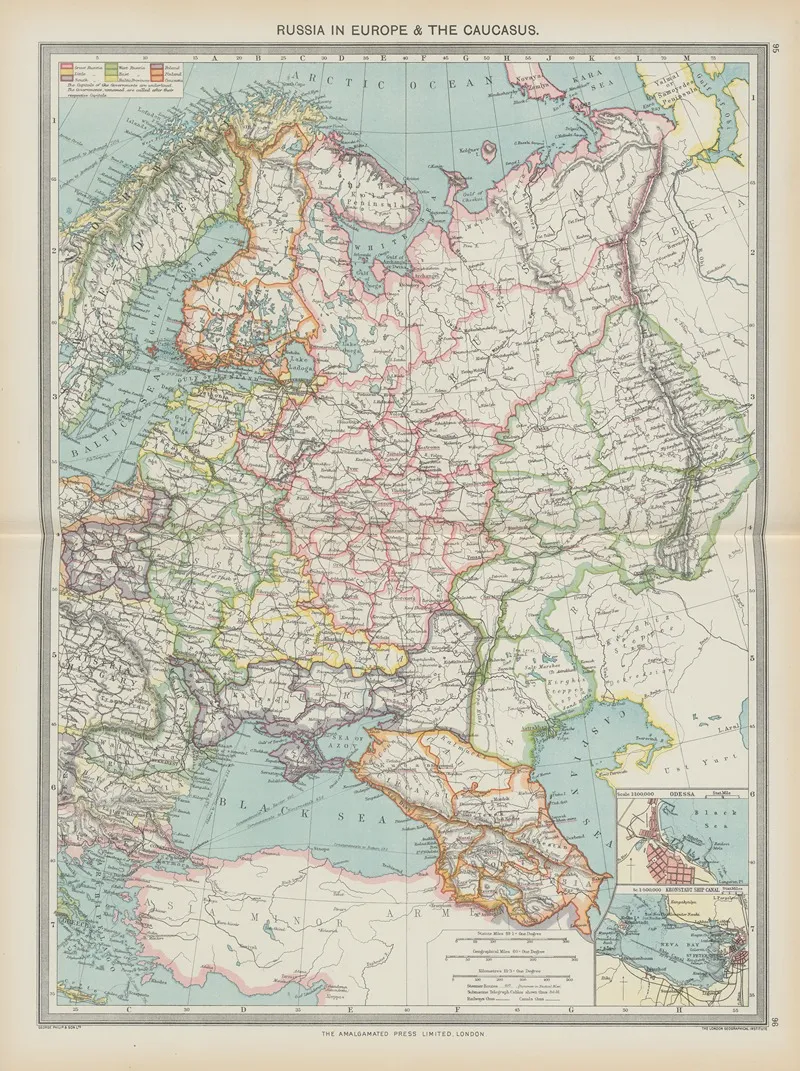 Russia In Europe And The Caucasus