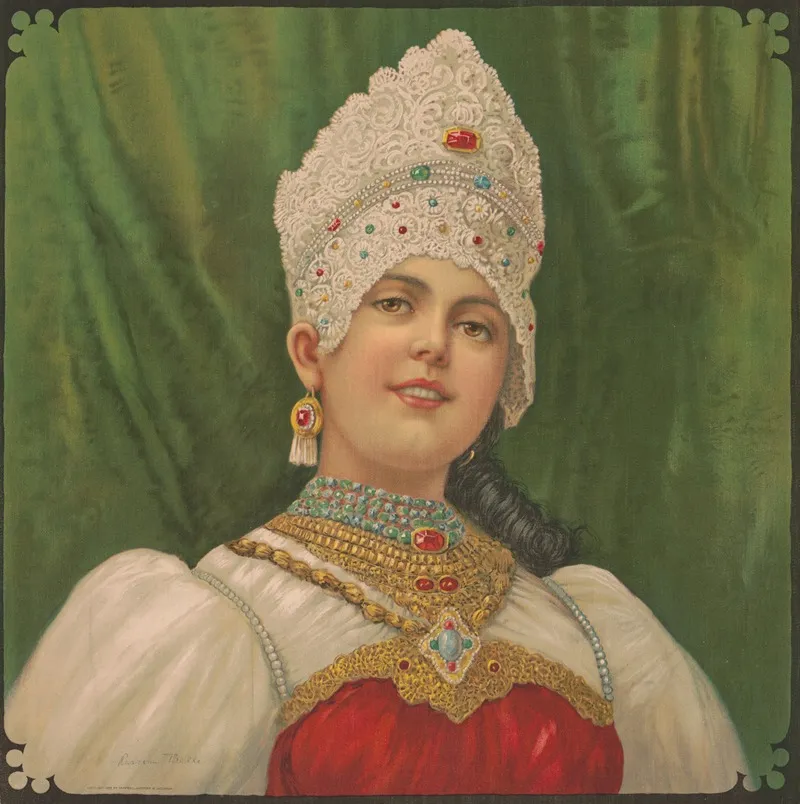 Russian Belle 2 Wall Art by Campbell, Metzger &amp; Jacobson - High-Resolution Digital Print