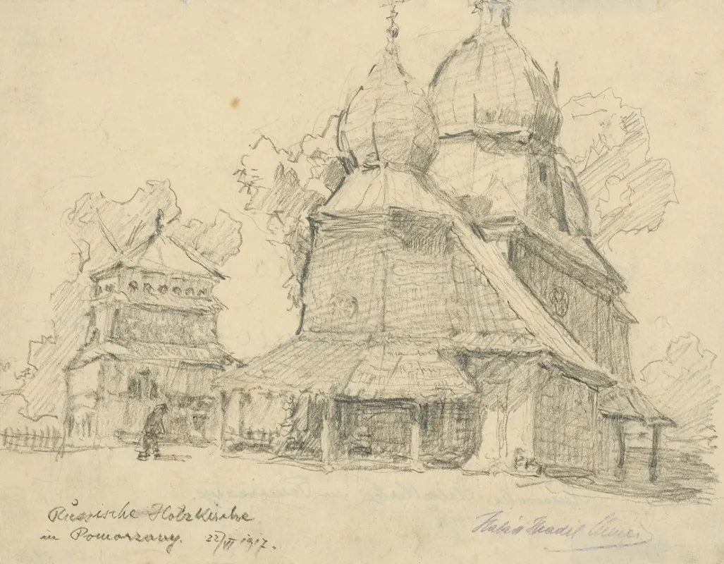 Russian Wooden Church