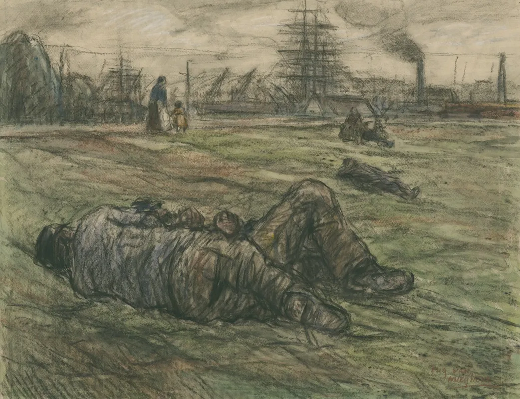 Rustend Op De Scheldedijk