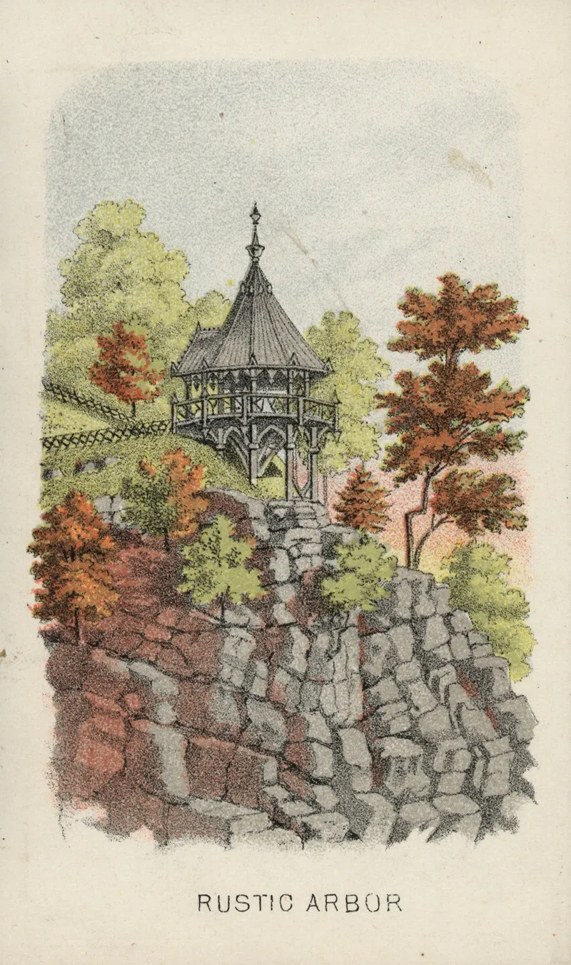 Rustic Arbor Wall Art by John C. Sinclair - High-Resolution Digital Print