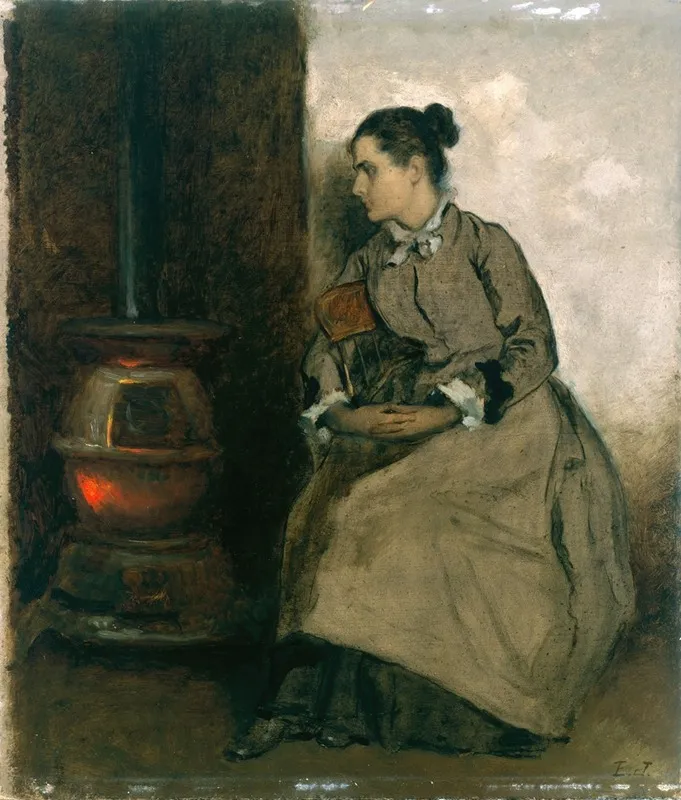 Ruth 2 Wall Art by Eastman Johnson - High-Resolution Digital Print