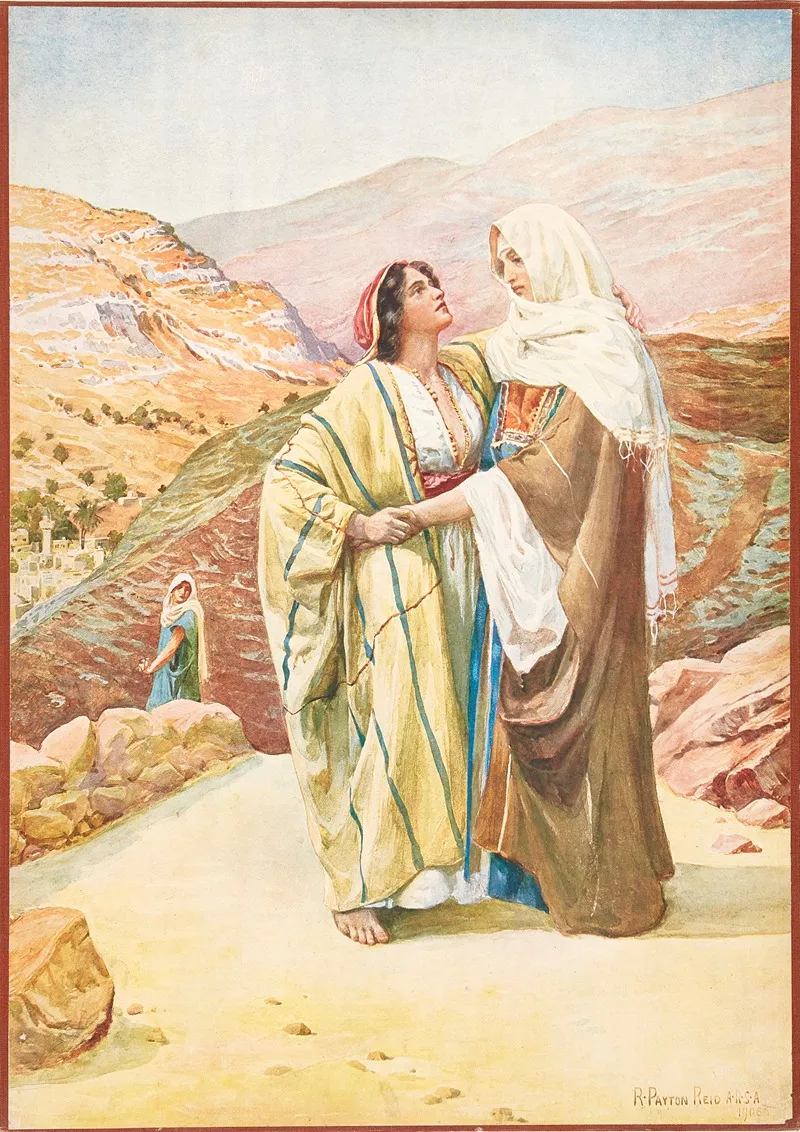 Ruth And Naomi 2 Wall Art by Robert Payton Reid - High-Resolution Digital Print