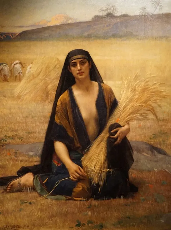 Ruth Glanant Wall Art by Alexandre Cabanel - High-Resolution Digital Print
