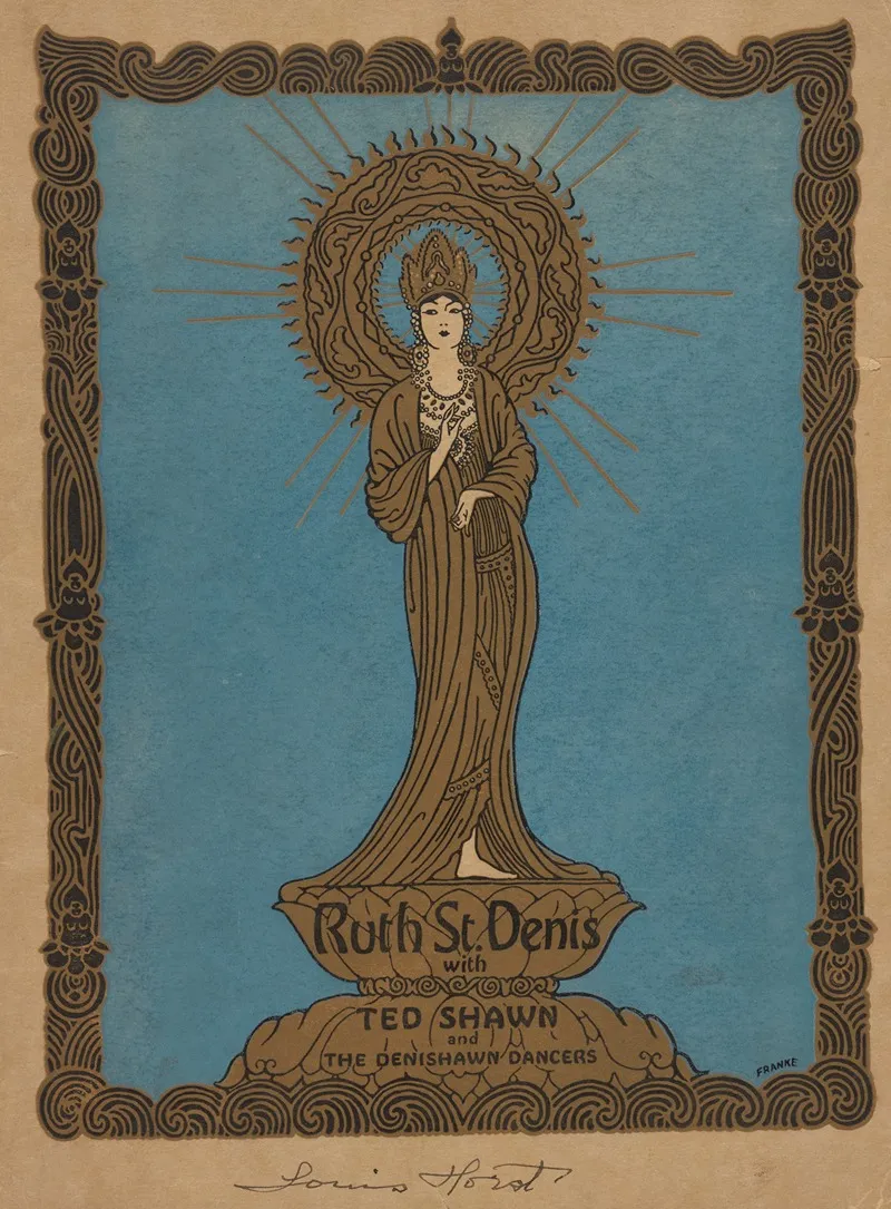 Ruth St Denis With Ted Shawn Wall Art by Anonymous - High-Resolution Digital Print