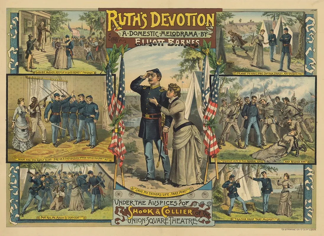 Ruths Devotion A Domestic Melodrama By Elliott Barnes