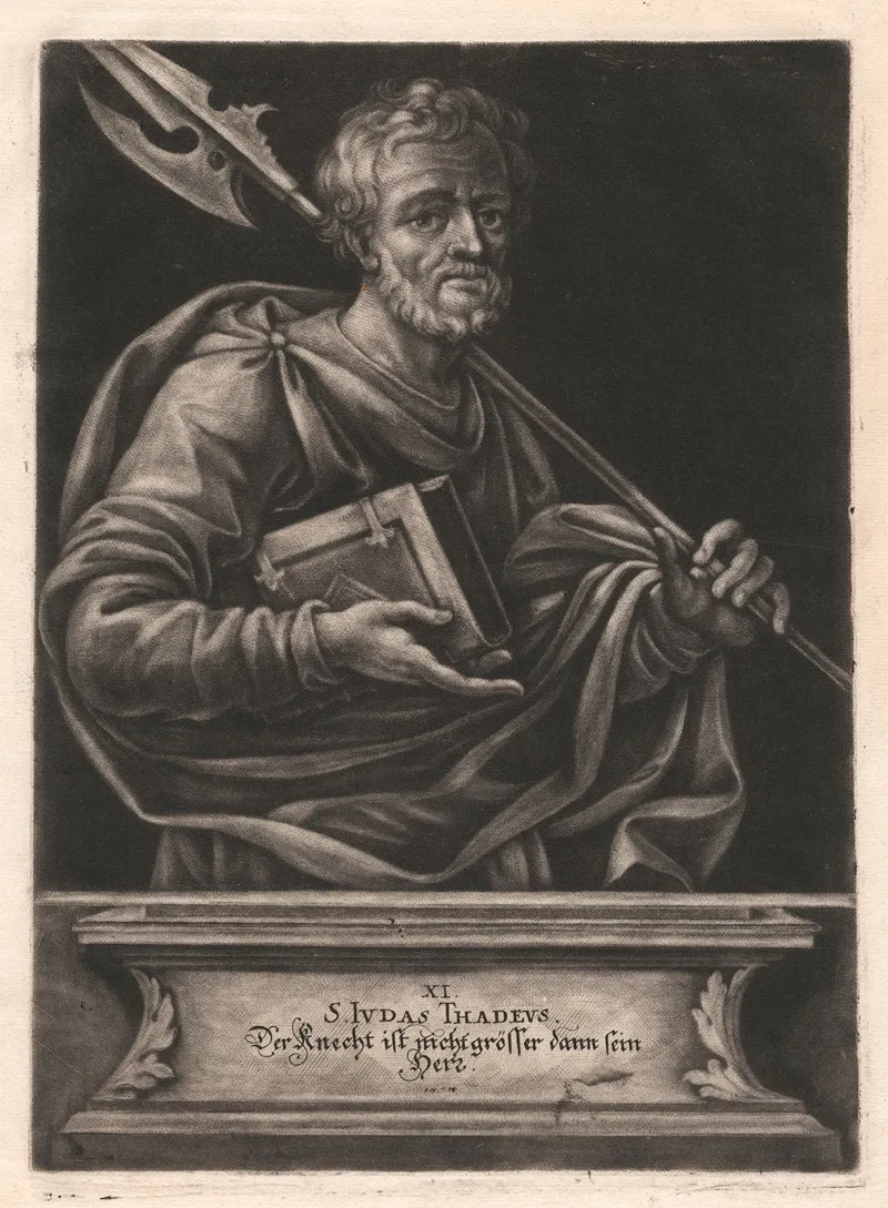 S Judas Thadeus Wall Art by Elias Nessenthaler - High-Resolution Digital Print