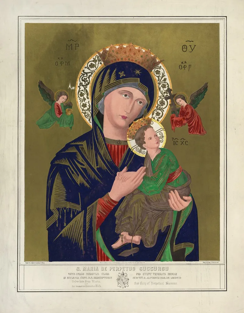 S Maria De Perpetuo Succursu Wall Art by Henry Jerome Schile - High-Resolution Digital Print