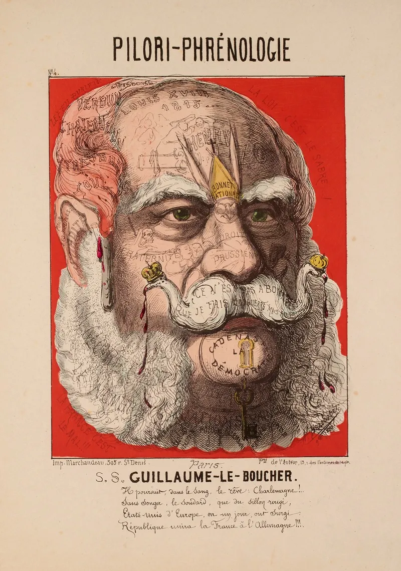 S S Guillaume Le Boucher Wall Art by Achille Belloguet - High-Resolution Digital Print
