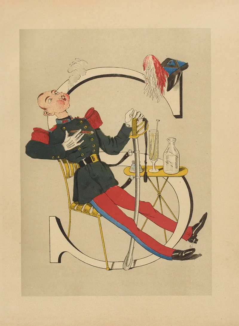 S Saint Cyr Cavalerie Wall Art by Henri de Sta - High-Resolution Digital Print