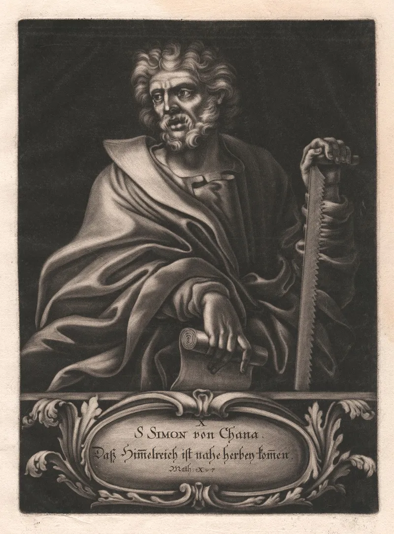 S Simon Wall Art by Elias Nessenthaler - High-Resolution Digital Print