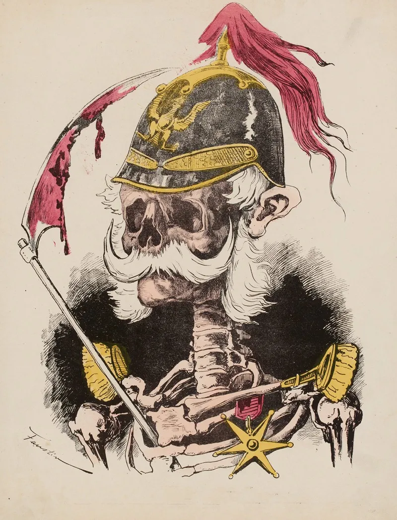 Sa Royaute Guillaume De Prusse Le Chevalier De La Mort