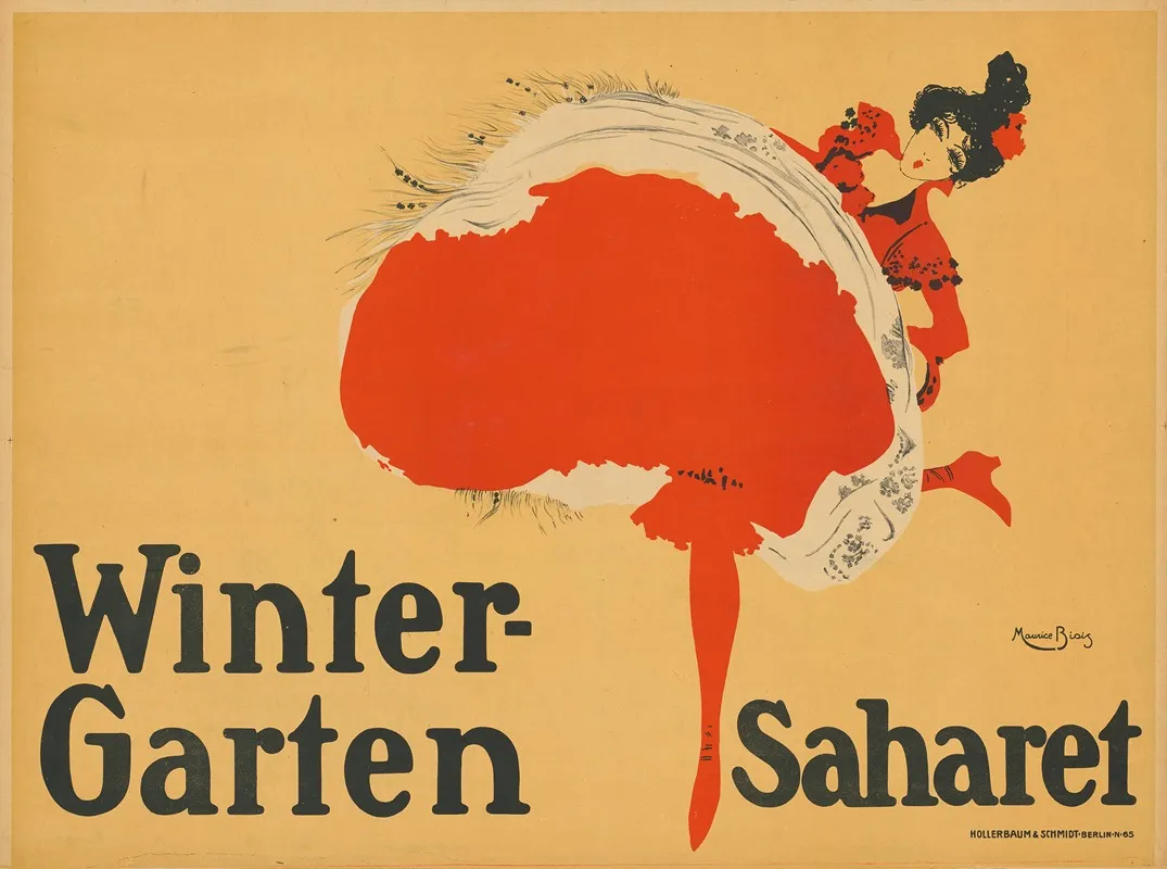 Saharet Wintergarten 2 Wall Art by Maurice Biais - High-Resolution Digital Print