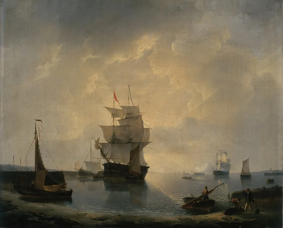 Sailing Ships In The Harbour