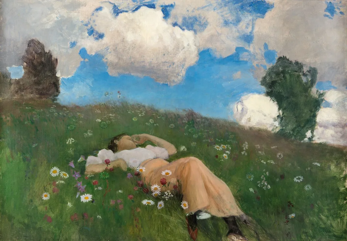 Saimi In The Meadow