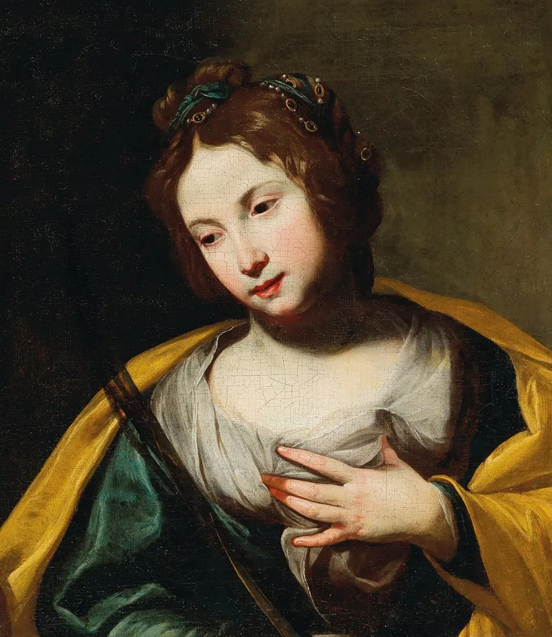 Saint Agatha Wall Art by Diana de Rosa - High-Resolution Digital Print