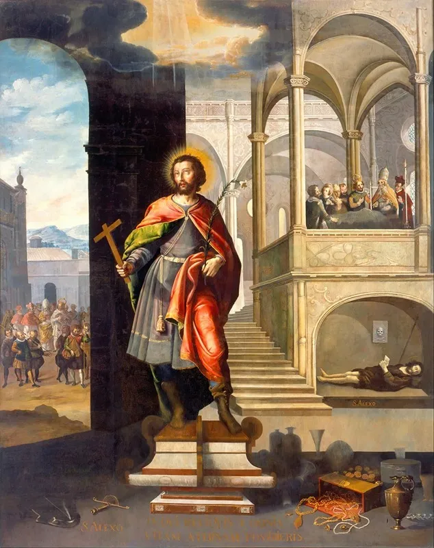 Saint Alexius Wall Art by José Juárez - High-Resolution Digital Print