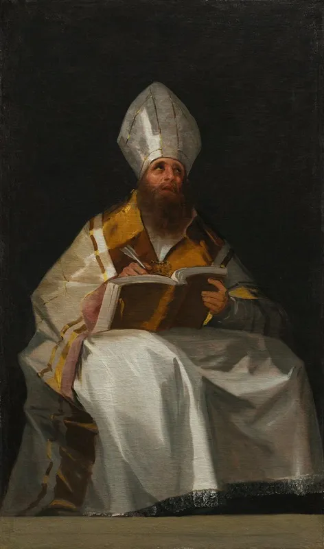 Saint Ambrose 3 Wall Art by Francisco de Goya - High-Resolution Digital Print