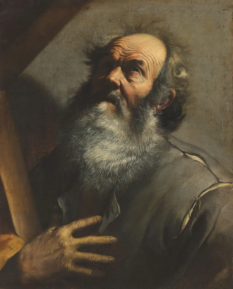 Saint Andrew 6 Wall Art by Giuseppe Vermiglio - High-Resolution Digital Print