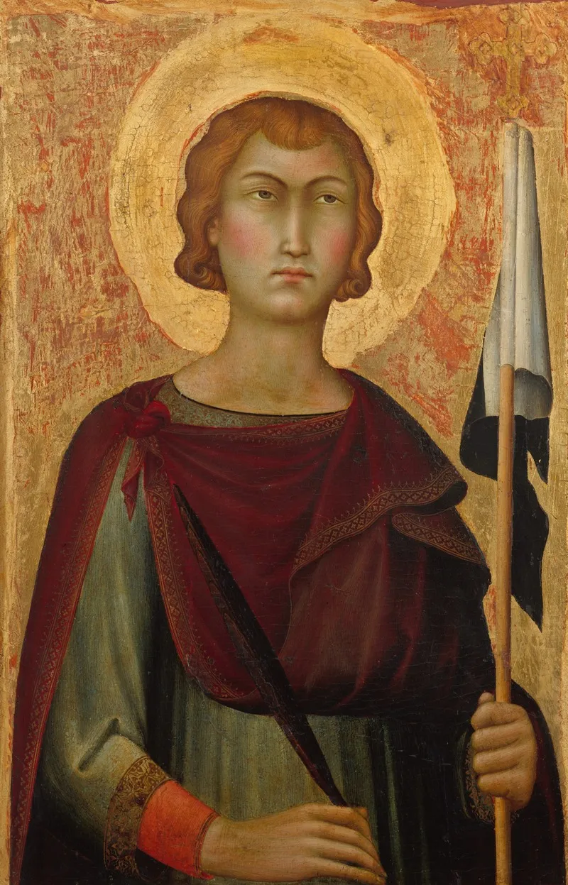 Saint Ansanus Wall Art by Simone Martini - High-Resolution Digital Print