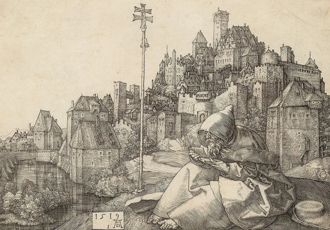 Saint Anthony Reading