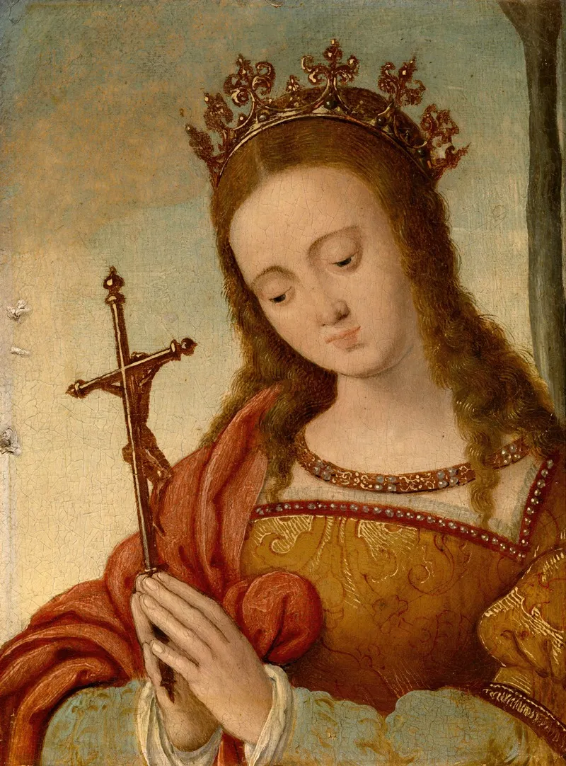 Saint At Prayers