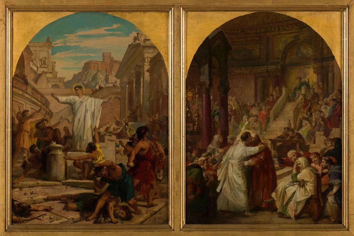 Saint Augustin Au Concile De Carthage Reconcilie Les Catholiques Et Les Donatistes