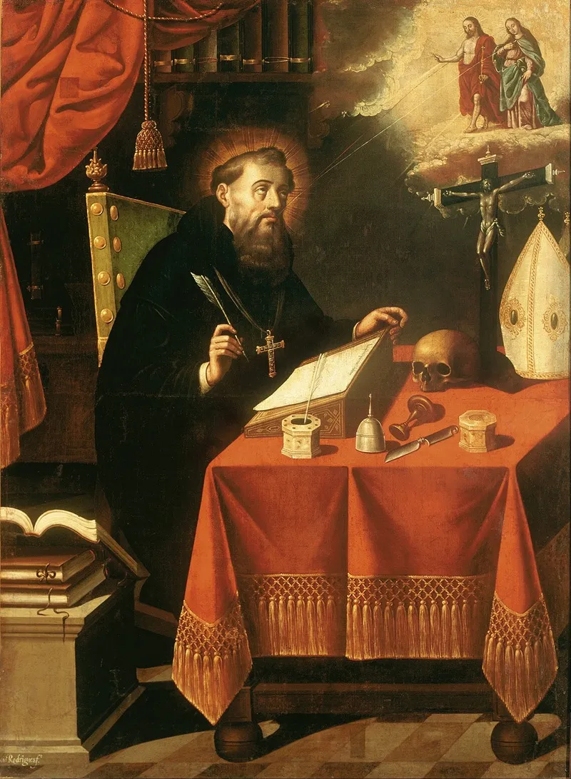 Saint Augustine 4 Wall Art by Antonio Rodríguez - High-Resolution Digital Print