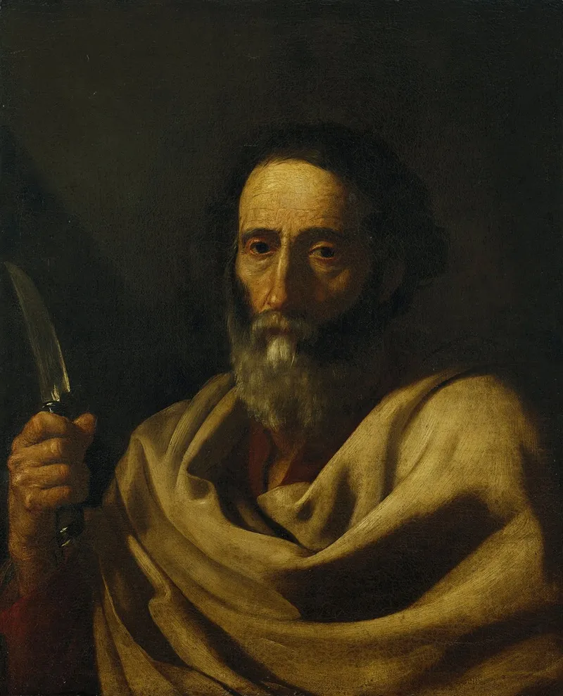 Saint Bartholomew 6 Wall Art by Jusepe de Ribera - High-Resolution Digital Print