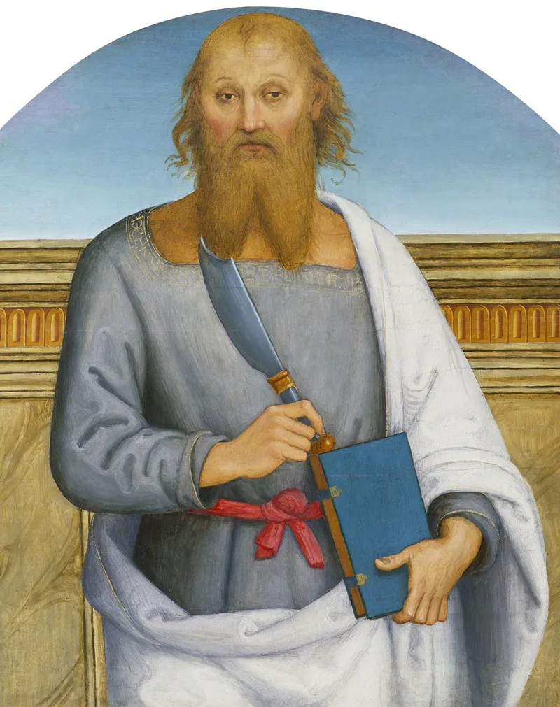 Saint Bartholomew 7 Wall Art by Pietro Perugino - High-Resolution Digital Print