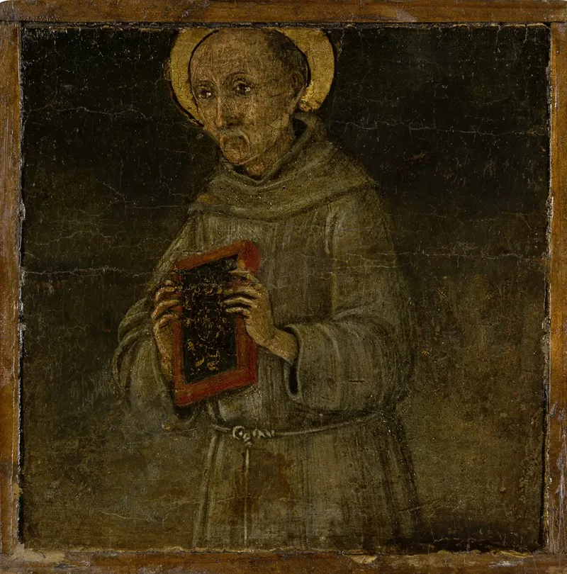Saint Bernardin Of Siena Wall Art by Guidoccio Cozzarelli - High-Resolution Digital Print