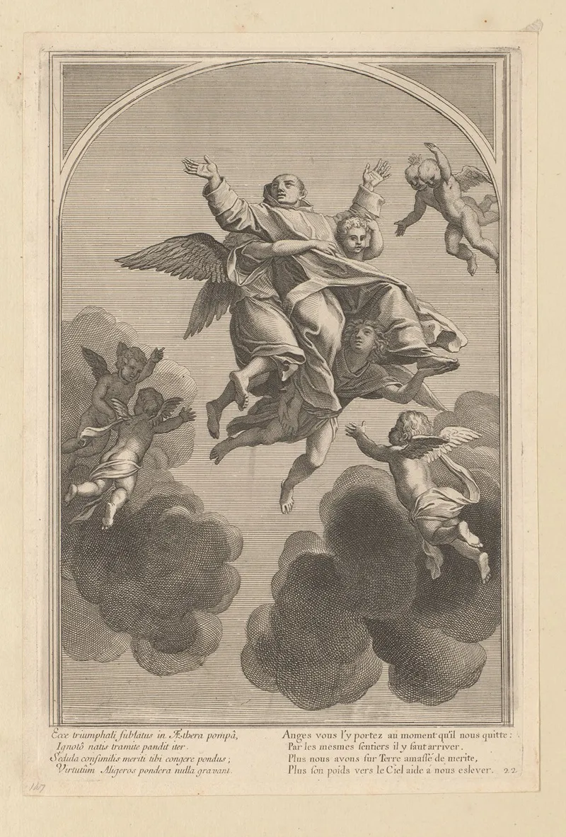 Saint Bruno Assumed Into Heaven
