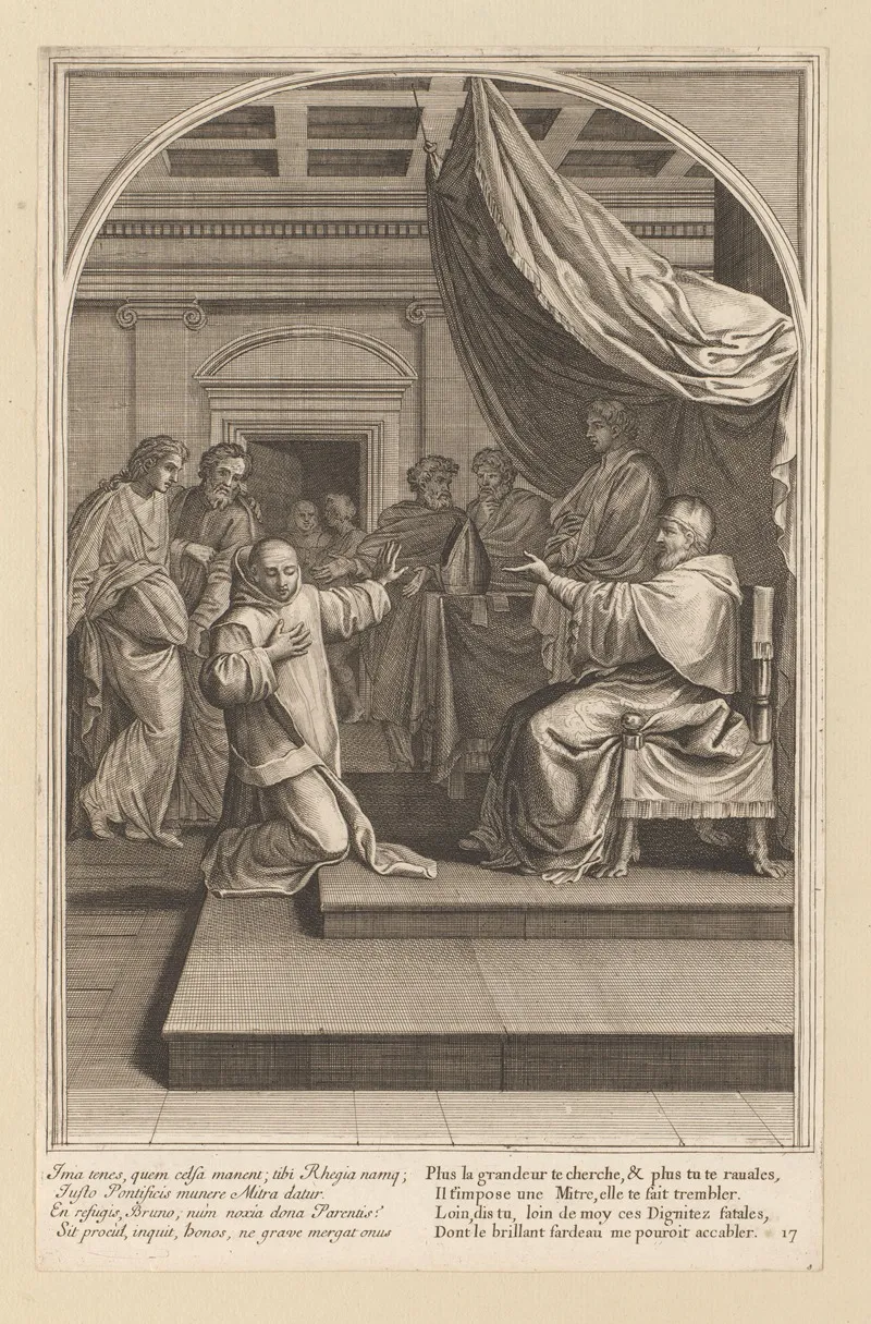 Saint Bruno Refuses The Diocese Of Reggio