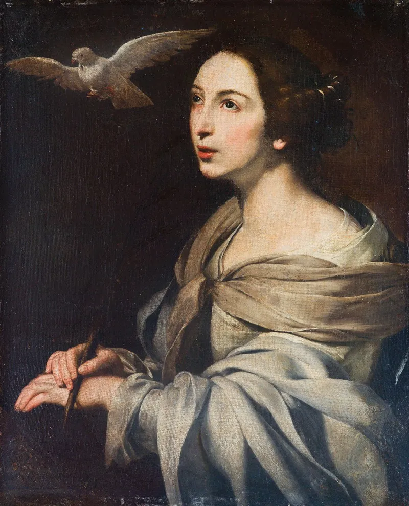 Saint Catherine 3 Wall Art by Francesco Guarino - High-Resolution Digital Print