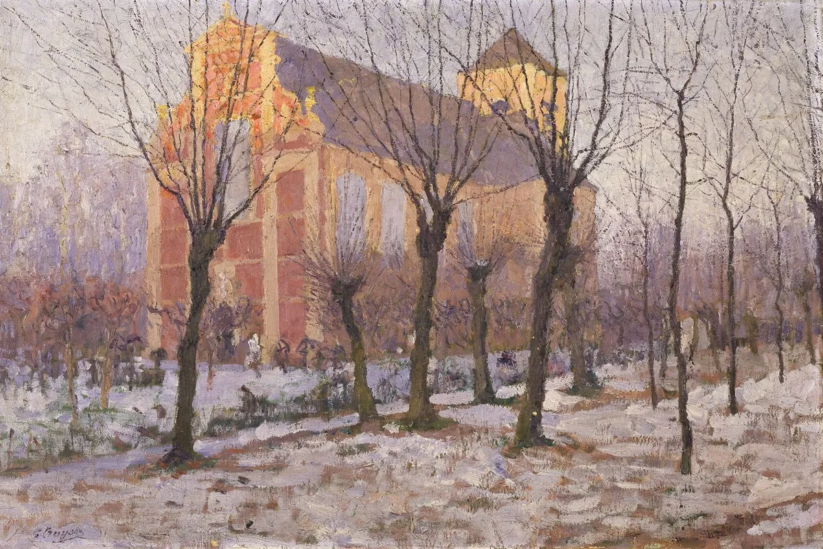 Saint Catherines Church In Wondelgem Ghent