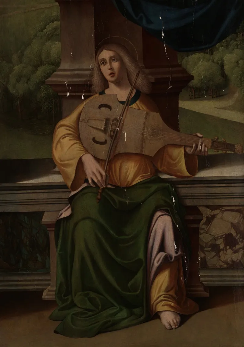 Saint Cecilia 12 Wall Art by Marco Palmezzano - High-Resolution Digital Print