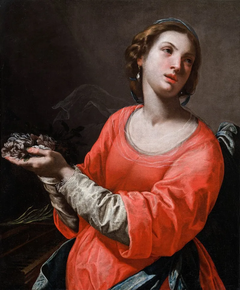 Saint Cecilia 24 Wall Art by Artemisia Gentileschi - High-Resolution Digital Print
