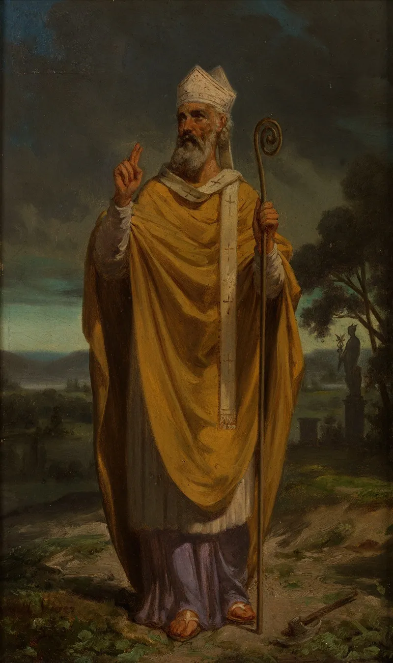 Saint Denis 2 Wall Art by Hector Jean Louis Viger-Duvigneau - High-Resolution Digital Print