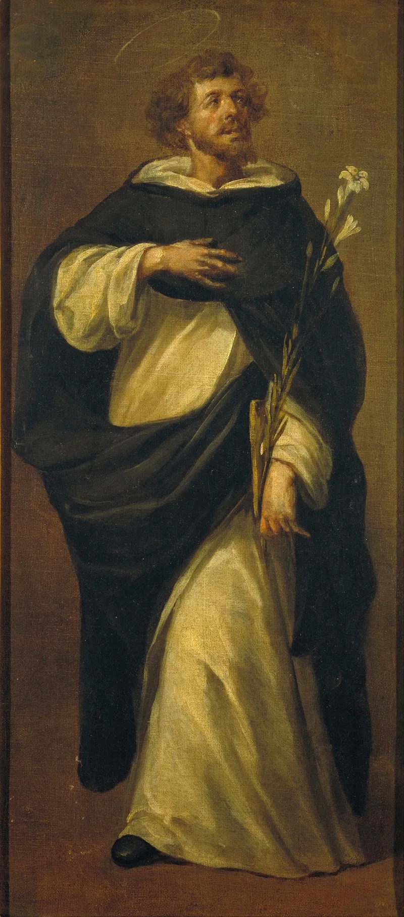 Saint Dominic De Guzman Wall Art by Juan de Valdés Leal - High-Resolution Digital Print