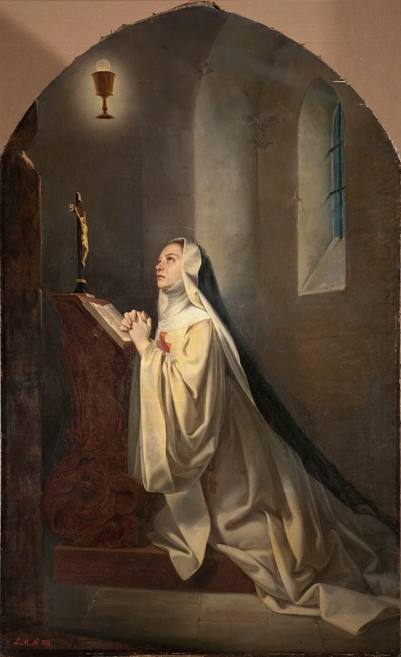 Saint Emilie Wall Art by Antoni Kolberg - High-Resolution Digital Print