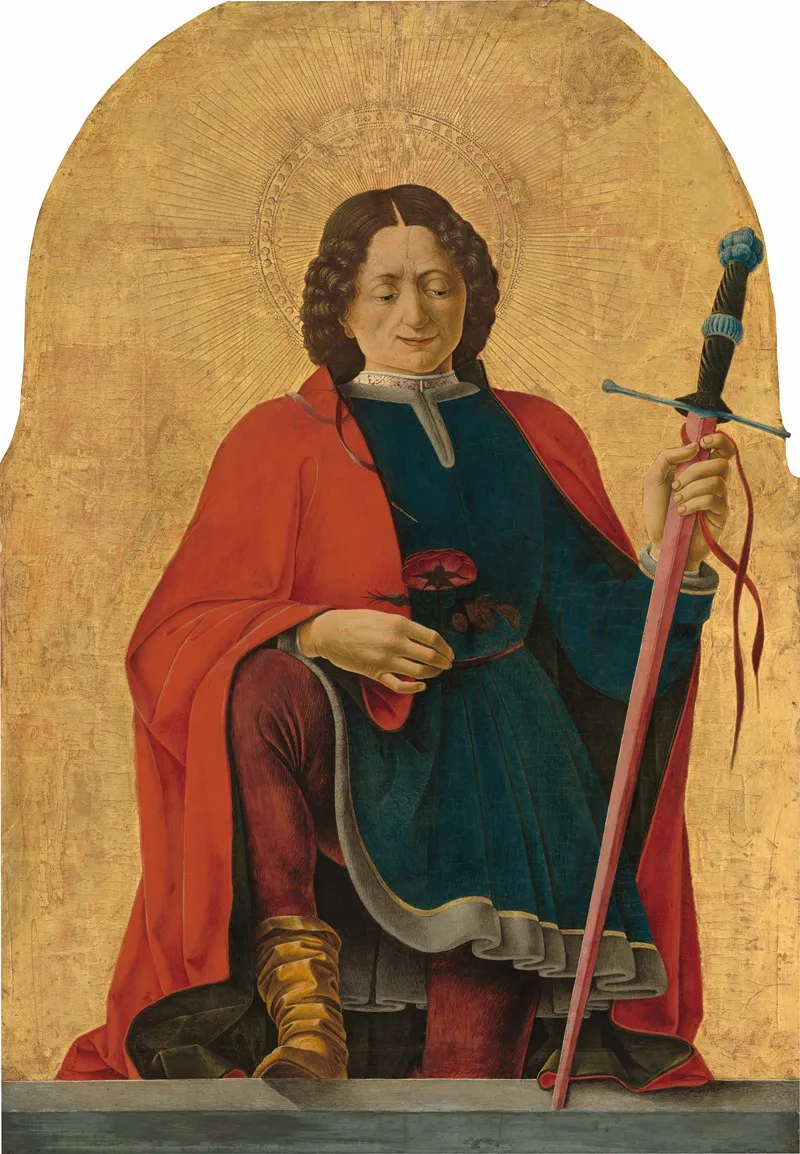 Saint Florian Wall Art by Francesco del Cossa - High-Resolution Digital Print