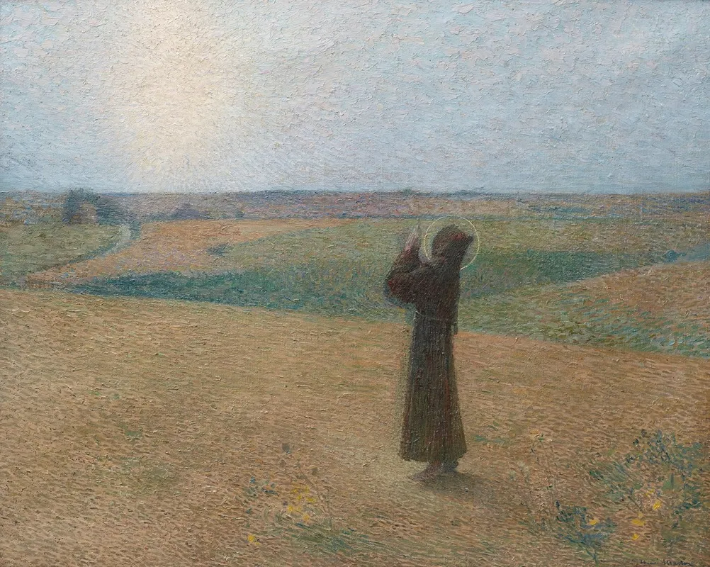 Saint Francis Of Assisi 3 Wall Art by Henri Martin - High-Resolution Digital Print