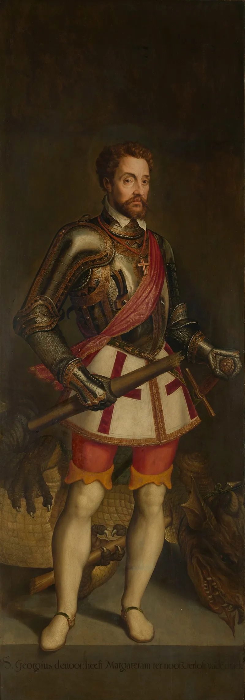 Saint George 4 Wall Art by Michiel Coxie - High-Resolution Digital Print