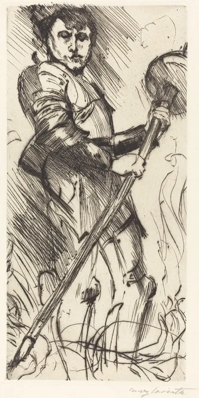 Saint George St Georg Wall Art by Lovis Corinth - High-Resolution Digital Print