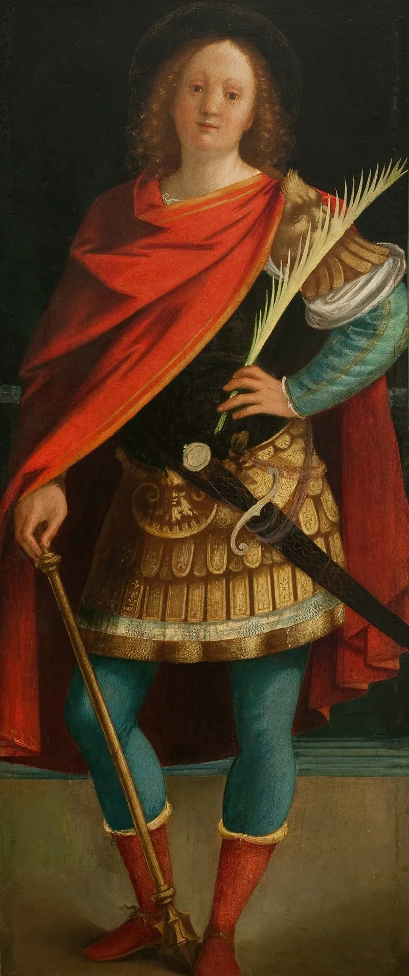 Saint Gervase Wall Art by Gerolamo Giovenone - High-Resolution Digital Print